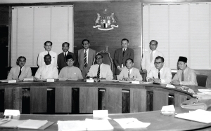 Majlis Perundangan Persekutuan menjalankan tanggungjawab sebagai sebuah Dewan Parlimen sehingga dibubarkan pada Jun 1959.