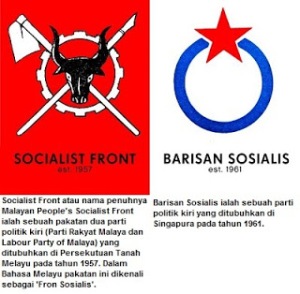 Pergabungan Parti Buroh Malaya dan Parti Rayat Malaya telah membentuk Parti Sosialis Rakyat pada tahun 1957.